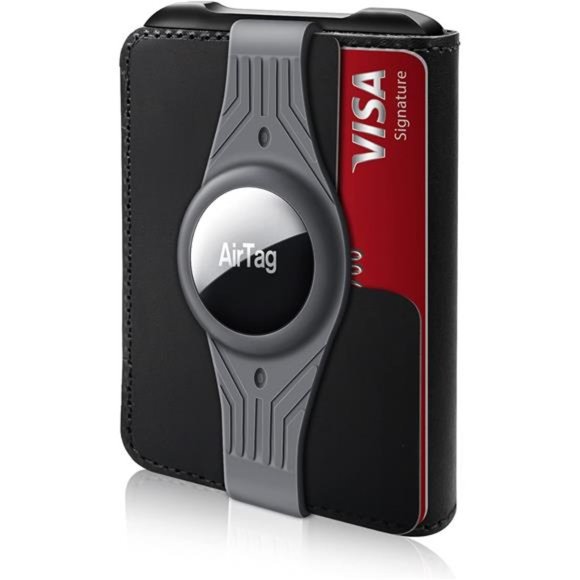 Wallet for Men Travel Tactical bifold Aluminum Metal Leather Money Cards Holder